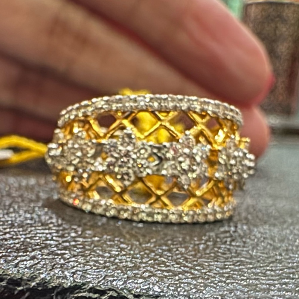 14k diamond ring